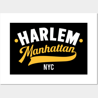 Harlem Logo - Manhattan, New York Posters and Art